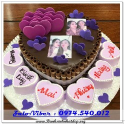 Mẫu Bánh Sinh Nhật Đẹp - A64